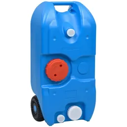 Camping-Wassertank mit Rollen 40 L Blau