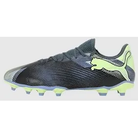 Puma Future 7 Play AG/FG Kinder Gray Skies/Elektro Purple/Fizzy Apple 37