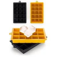 Blumtal Eiswürfelformen Silikon 2x15er - Eiswürfelform - Silikon Eiswürfelform