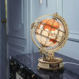 ROKR 3D-Holz-Puzzle Luminous globe