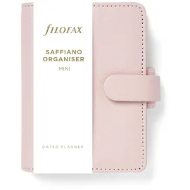 Filofax Saffiano Organizer Mini Rosa