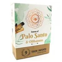 Saraswati Räucherstäbchen Green Tree Palo Santo & Olibanum Botanical
