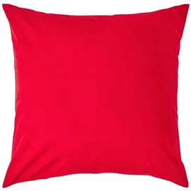 Homescapes Kissenbezug 80 x 80 cm Rot