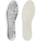 Bama Air-Tech Einlegesohlen, Mehrfarbig (Beige/Silber) 46 EU - 46 EU Schmal