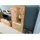 MASSIVMOEBEL24.DE Vitrine KENT 113 x 40 x 205 cm Beige