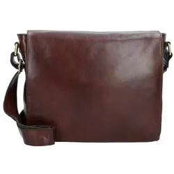 Leonhard Heyden Cambridge Messenger Leder 32 cm Laptopfach rotbraun