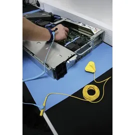 COBA Europe HR020004CKEU ESD Matte HR Matting Arbeitsplatz-Bodenbelag (B x H) 0.6m x 2.4mm (Meterware) Blau