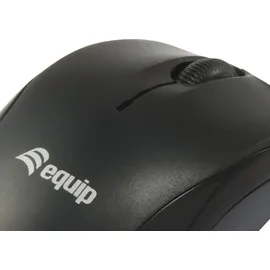Equip Optische Reisemaus schwarz