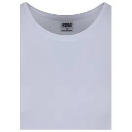 URBAN CLASSICS Damen Ladies Stretch Jersey Longsleeve Body White L - L