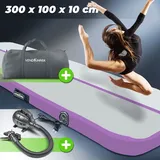 Vendomnia TRACK Matte - aufblasbar, Tumbling Gymnastikmatte, Turnmatte, Trainingsmatte, Fitnessmatte