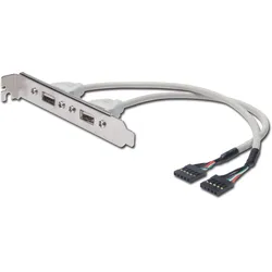 DIGITUS USB-Slotblechkabel