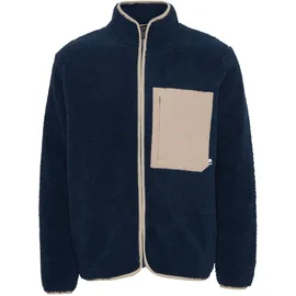 !Solid Fellimitatjacke SDFreddie blau L