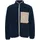 !Solid Fellimitatjacke SDFreddie blau L