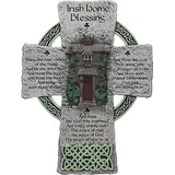 Cathedral Art Abbey Gift 6" x 8" Irish Home Blessing Cross