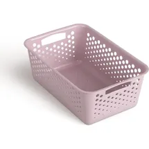 Pro Home Aufbewahrungskorb 30 x 20 x 11 cm 1-tlg. rosa