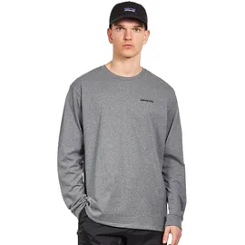 Patagonia P-6 Logo Responsibili-Tee grau XS