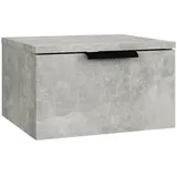 vidaXL Hängenachtschrank 2 Stk. 34 x 30 x 20 cm Betongrau