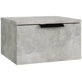 vidaXL Hängenachtschrank 2 Stk. 34 x 30 x 20 cm Betongrau