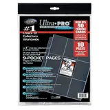 Ultra Pro 9-Pocket Platinum 10 Pages (Sammelkartenspiel-Zubehör)