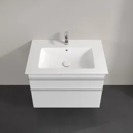 Villeroy & Boch Waschtischunterschrank 2 Auszüge 75,3 x 59 x 50,2 cm Weiß