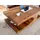 FineBuy Couchtisch Sheesham Braun 120 x 70 x 38 cm