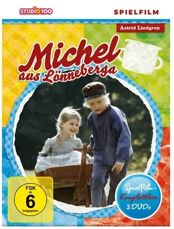 Michel aus Lönneberga - Spielfilm-Komplettbox  [3 DVDs]