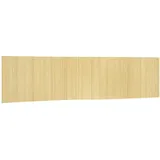 vidaXL Paravent Hell Natur 165x800 cm Bambus