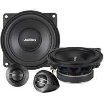 Axton ATC100S – klangstarkes 10 cm / 4“ Komponenten System, Auto-Lautsprecher mit nur 39 mm Einbautiefe, Soundsystem mit 60 Watt RMS