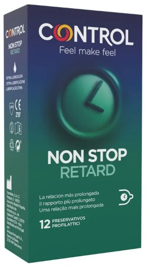 CONTROL - NON STOP RETARD CONDOMS 12 UNITS