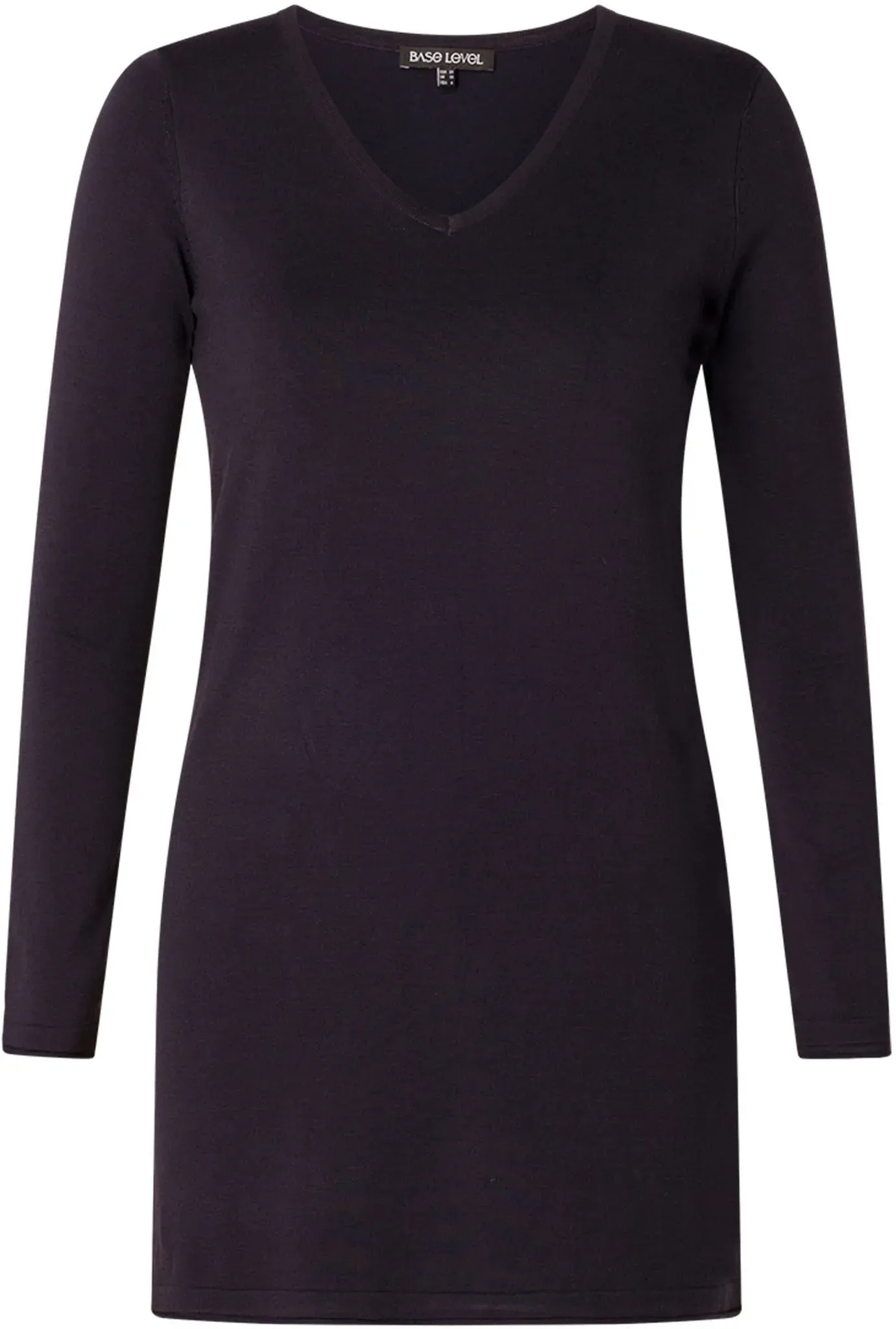 V-Ausschnitt-Pullover BASE LEVEL CURVY 