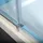 Polysan EASY LINE U-Kabine mit Drehtür links 80 x 190 cm Klarglas - Transparent
