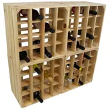 Kistenkolli Altes Land Regalkiste 4 Stück 40 x 30 x 20 cm Weiß