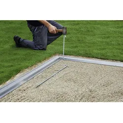 BIOHORT Bodenrahmen »CasaNova«, BxHxT: 297 x 4 x 297 cm, Gr.3x3 - grau