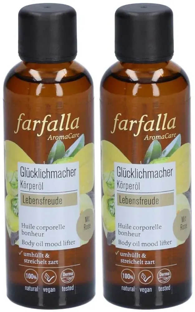 farfalla Rose, Körperöl Glück