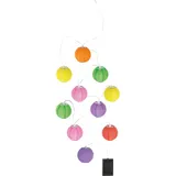 GLOBO Solarlichterkette Kunststoff 3 m Bunt