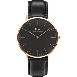 Daniel Wellington Classic Black Sheffield Leder 40 mm DW00100127