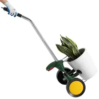 Vevor Garten Topftransporter, robuster Topftransportwagen mit verstellbarem Greifarm, max.