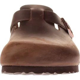 Birkenstock Boston Nubukleder geölt schmal habana 43