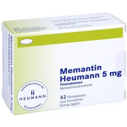 Memantin Heumann 5 mg Filmtabletten 42 St