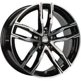 DBV Vienna II 8,5 x 19 5 x 120 ET35 Schwarz Glänzend Poliert