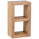 Wohnling MUMBAI Standregal 50 x 35 x 88 cm Braun