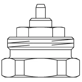 OVENTROP Adapter zur Umrüstung M 30 x 1,0 auf M 30 x 1,5