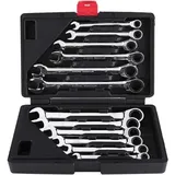 Ratschen-maulschlüssel-/verlängerungsschlüssel-set, Steckschlüssel- Und Bit-set, 8 Mm–19 Mm Verstellbarer Ratschenschlüssel, 12-teilig Für Heimwerkerarbeiten In Der Garage (verlängerungsschlüssel)