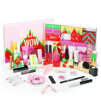 Beauty-Adventskalender 2024,Kosmetik Adventskalender Beauty Adventskalender Für Frauen Und Mädchen, 20 Tage Beauty-Leckereien, Kosmetik Geschenkbox Weihnachts Countdown Kalender