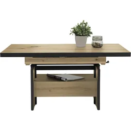 Hela Tische, Funktionscouchtisch Noah, Dekor Artisan Eiche, höhenverstellbar, mit Schubkasten Grifflos