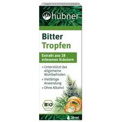 Hübner Bitter Tropfen bio