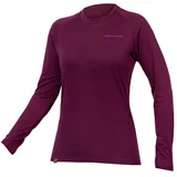 Endura Baabaa Langarm-baselayer - Aubergine - L