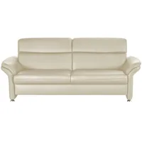 meinSofa Einzelsofa Leder Manon , beige , Maße (cm): B: 228 T: 92.0