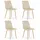 Best For Home Esszimmerstuhl Samt beige