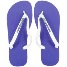 havaianas Brasil Logo Blau 43